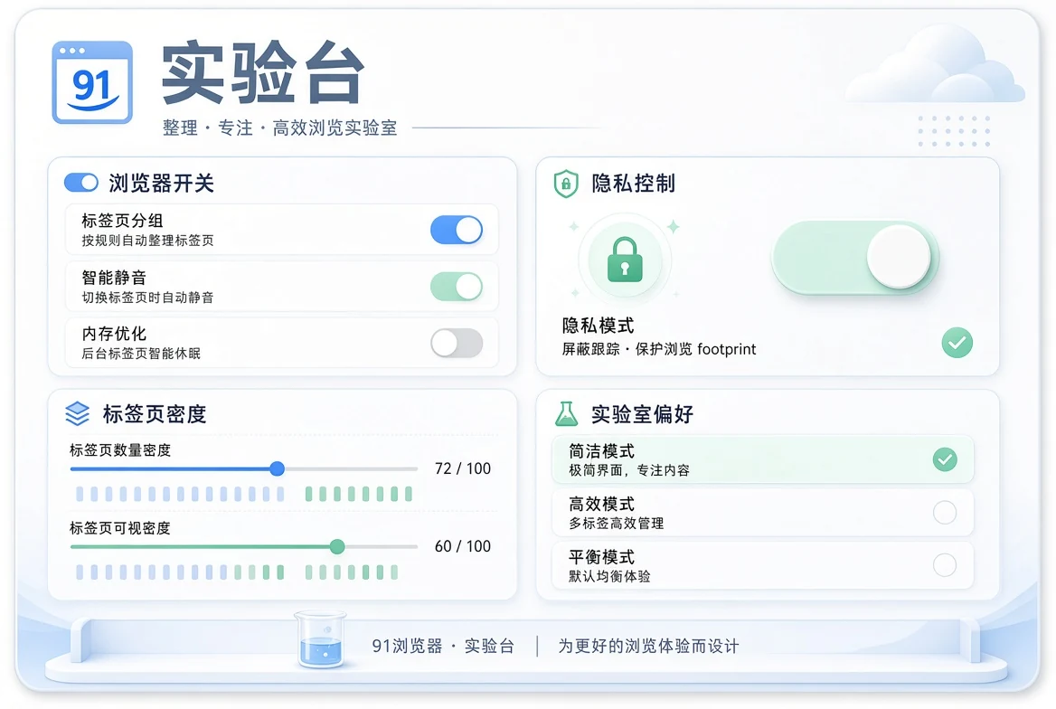 效率实验界面画面