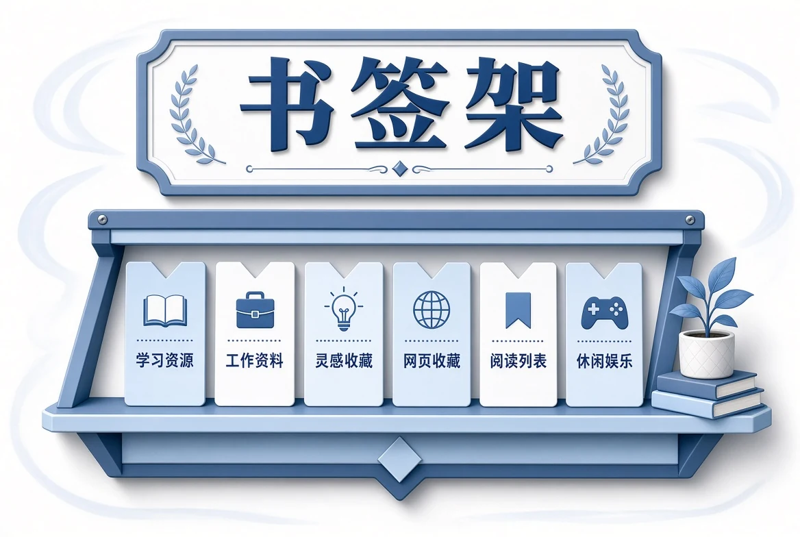 收藏空间分层整理画面